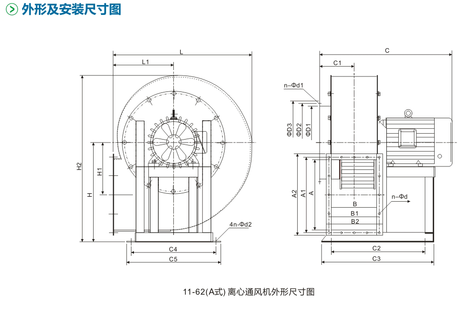 11-62-A系列多翼式離心風機